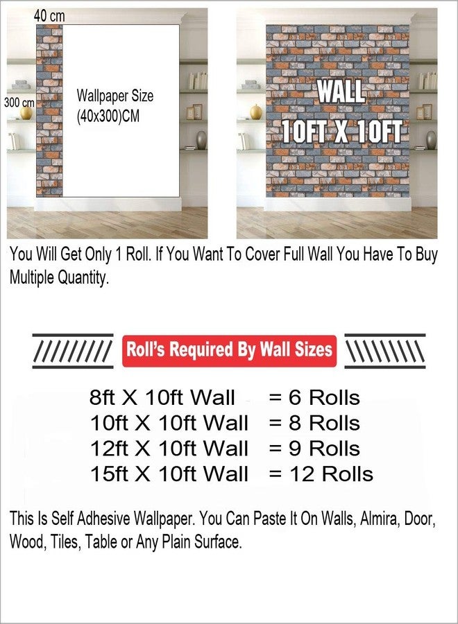 WallDaddy Wallpaper For Walls Sticker Large Size (300x40)Cm Self Adhesive Wallpaper For Bedroom | Mandala Wall Stickers For Home | Waterproof Wall papers For Home | Vinyl Wallpaper Stickers Home Decor - Image 2